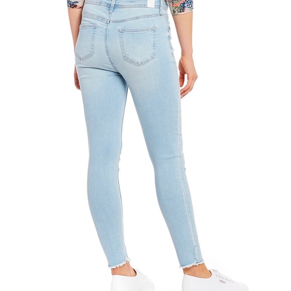 Celebrity Pink Womens Mid Rise Ankle Colored Skinny Jeans